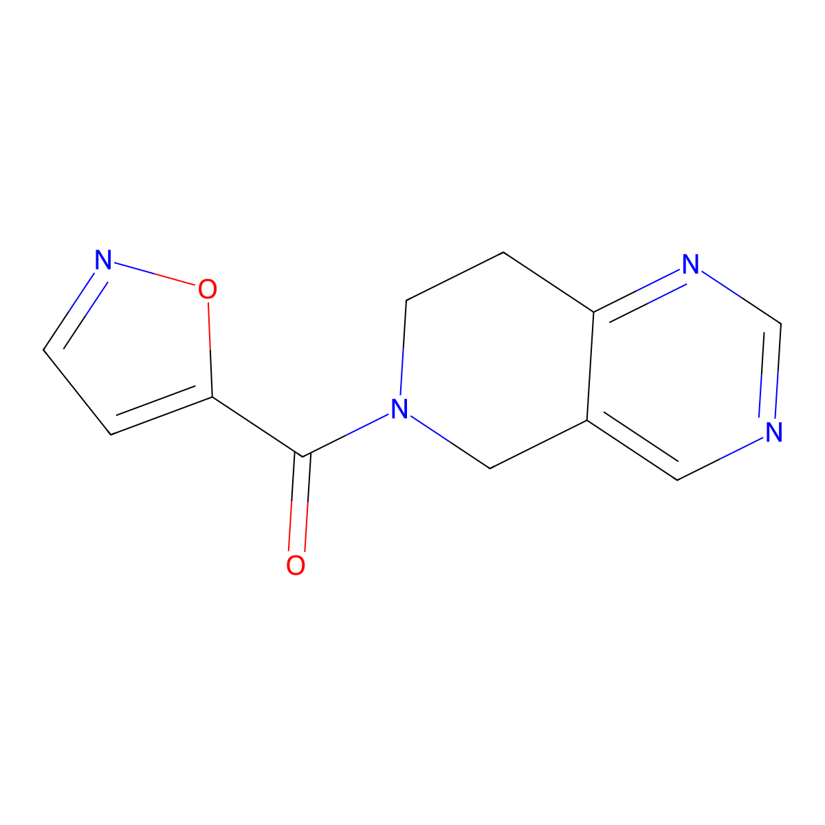 (7,8-dihydropyrido[4,3-d]pyrimidin-6(5H)-yl)(isoxazol-5-yl)methanone molecular structure, CAS 1798033-05-2