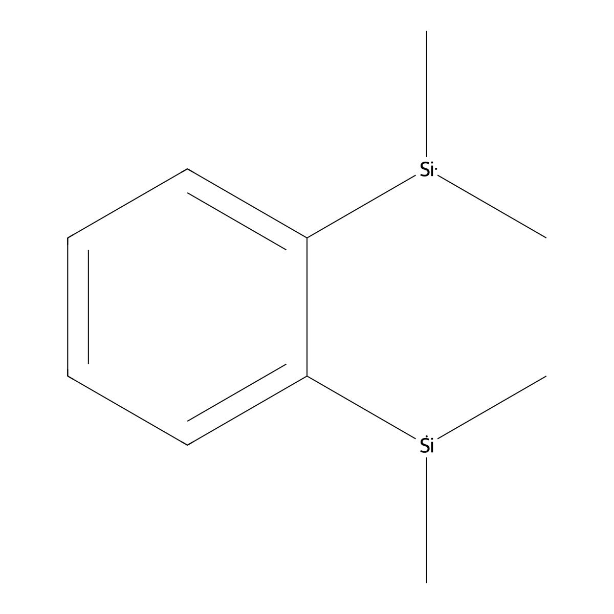 1,2-Bis(dimethylsilyl)benzene molecular structure, CAS 17985-72-7