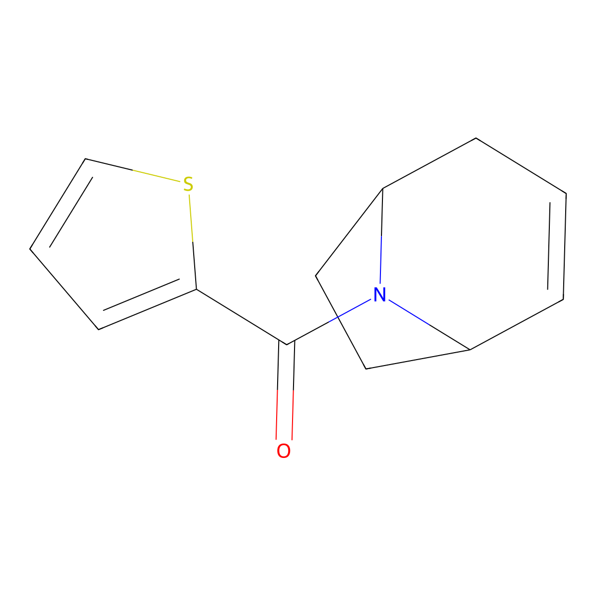 (1R,5S)-8-azabicyclo[3.2.1]oct-2-en-8-yl(thiophen-2-yl)methanone molecular structure, CAS 1798517-08-4