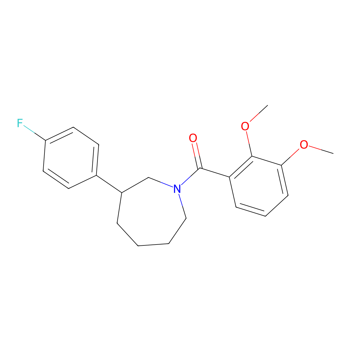 (2,3-Dimethoxyphenyl)(3-(4-fluorophenyl)azepan-1-yl)methanone molecular structure, CAS 1798618-29-7