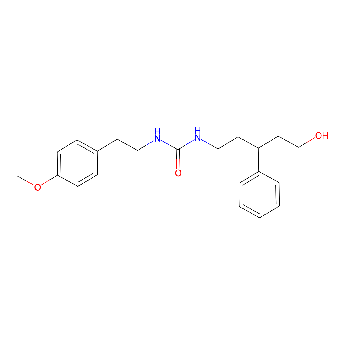 1-(5-Hydroxy-3-phenylpentyl)-3-(4-methoxyphenethyl)urea molecular structure, CAS 1798672-43-1