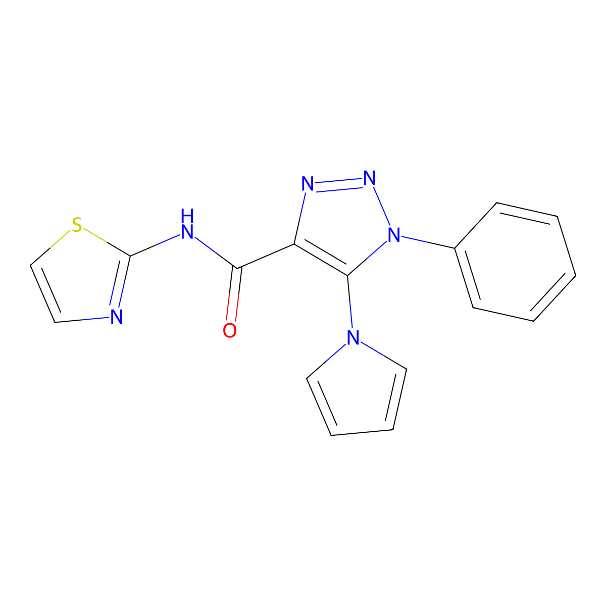 C16H12N6OS molecular structure, CAS 1798672-86-2