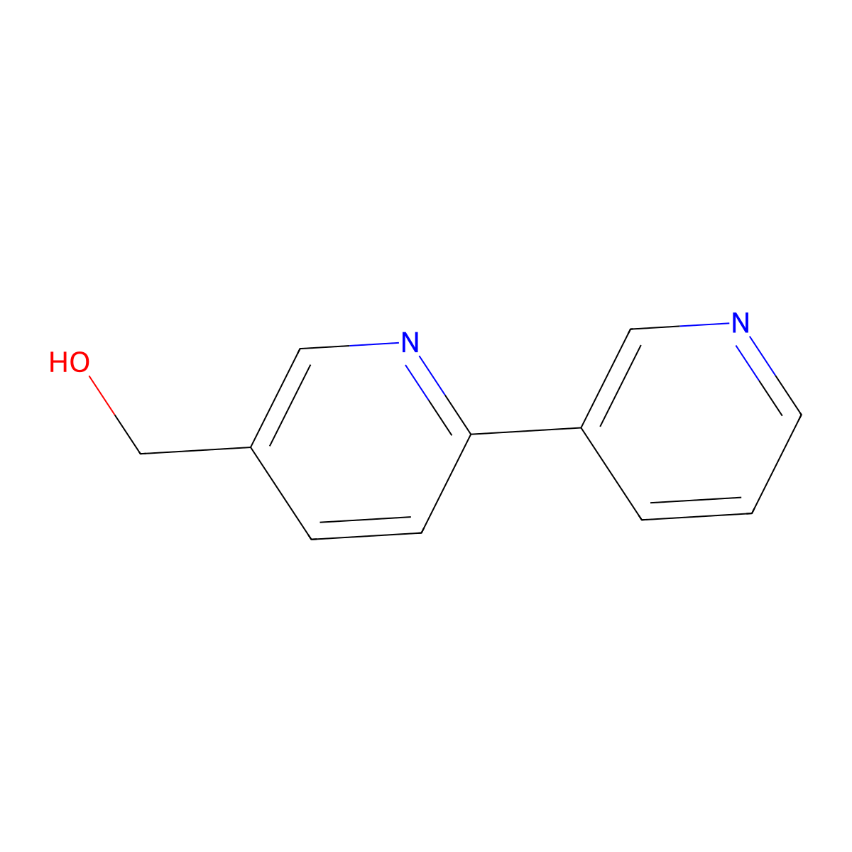 [2,3'-Bipyridin]-5-ylmethanol molecular structure, CAS 179873-50-8
