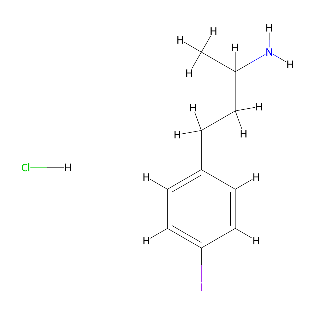 4-(4-Iodophenyl)butan-2-amine hydrochloride molecular structure, CAS 1798750-75-0