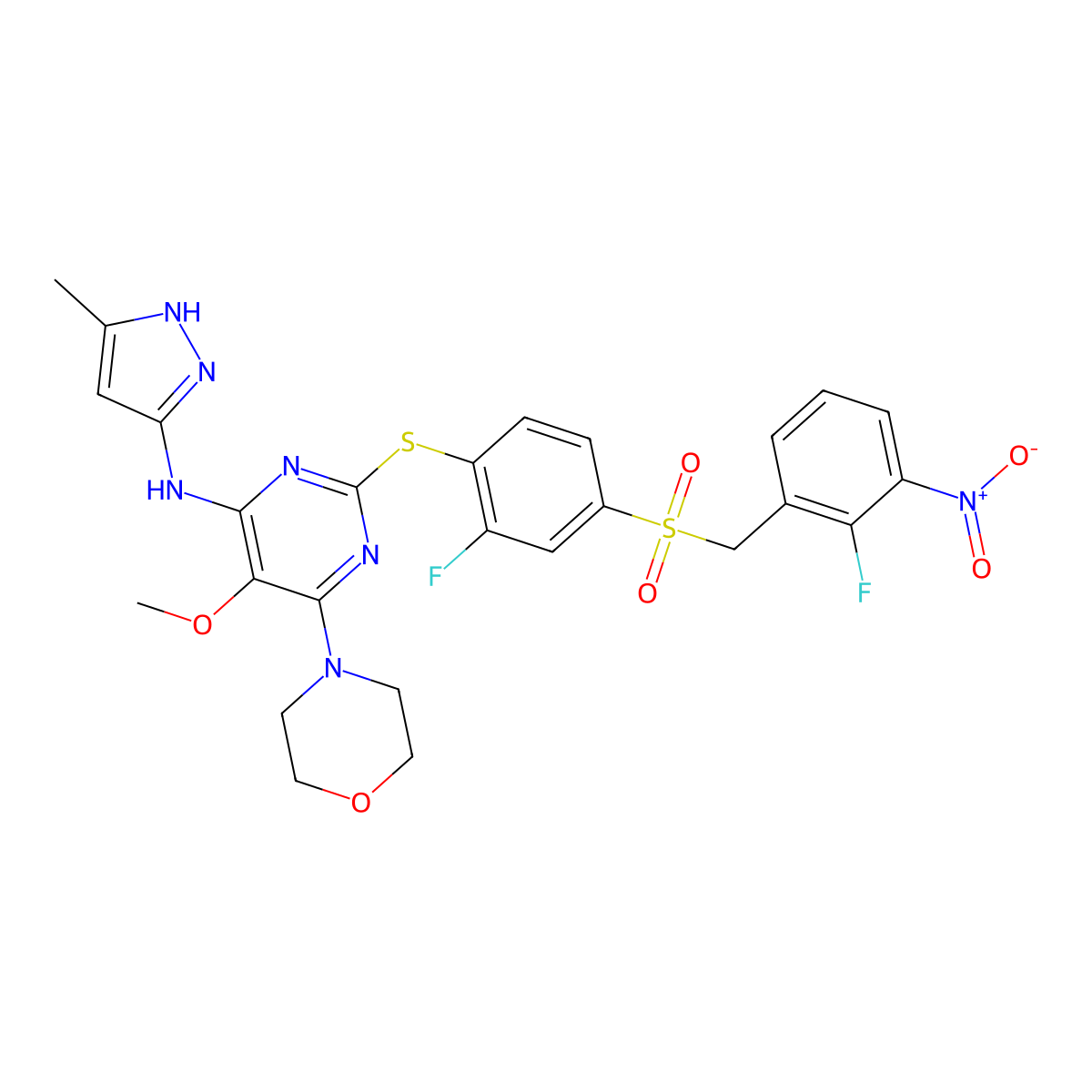 Centrinone molecular structure, CAS 1798871-30-3