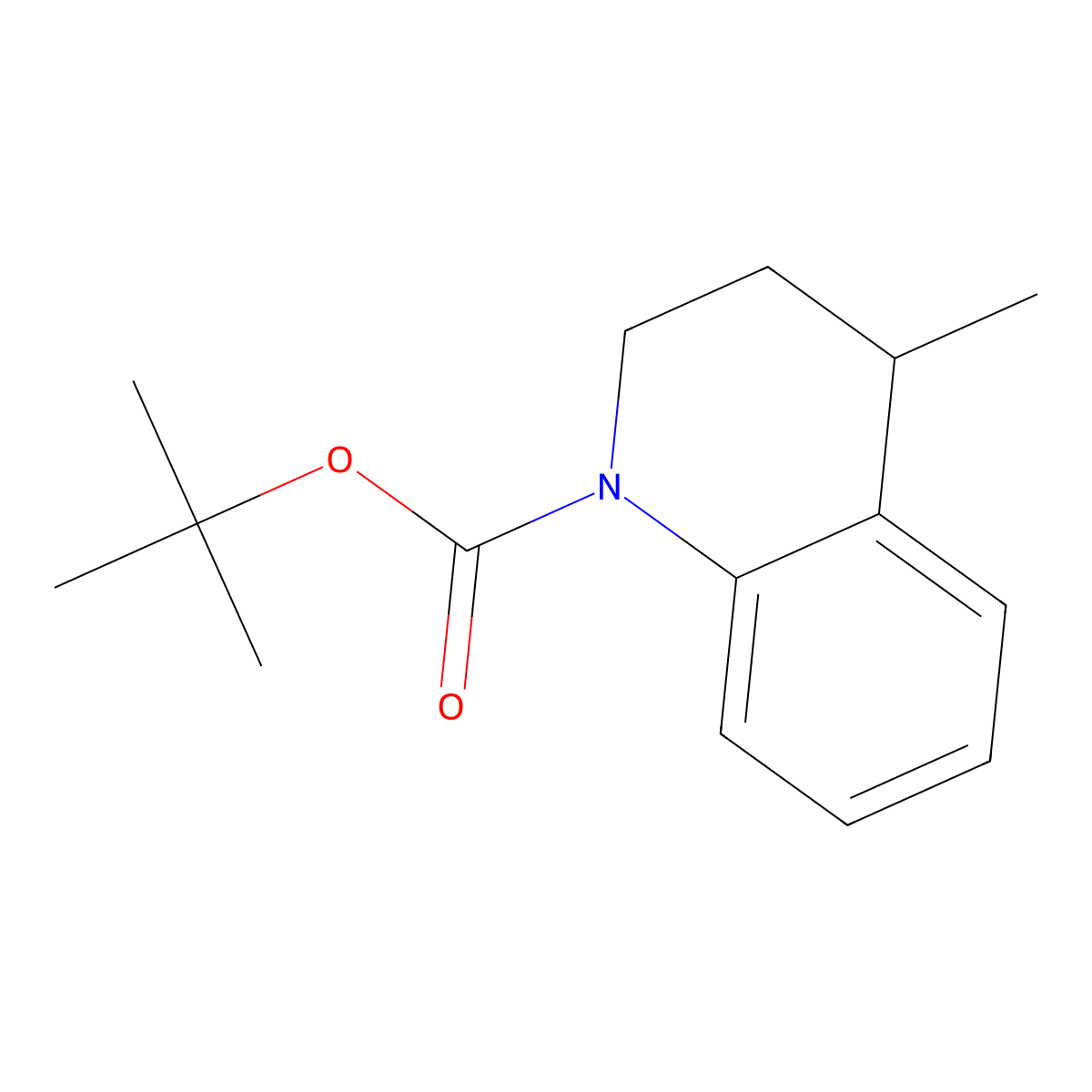 tert-Butyl 4-methyl-3,4-dihydroquinoline-1(2H)-carboxylate molecular structure, CAS 179898-75-0