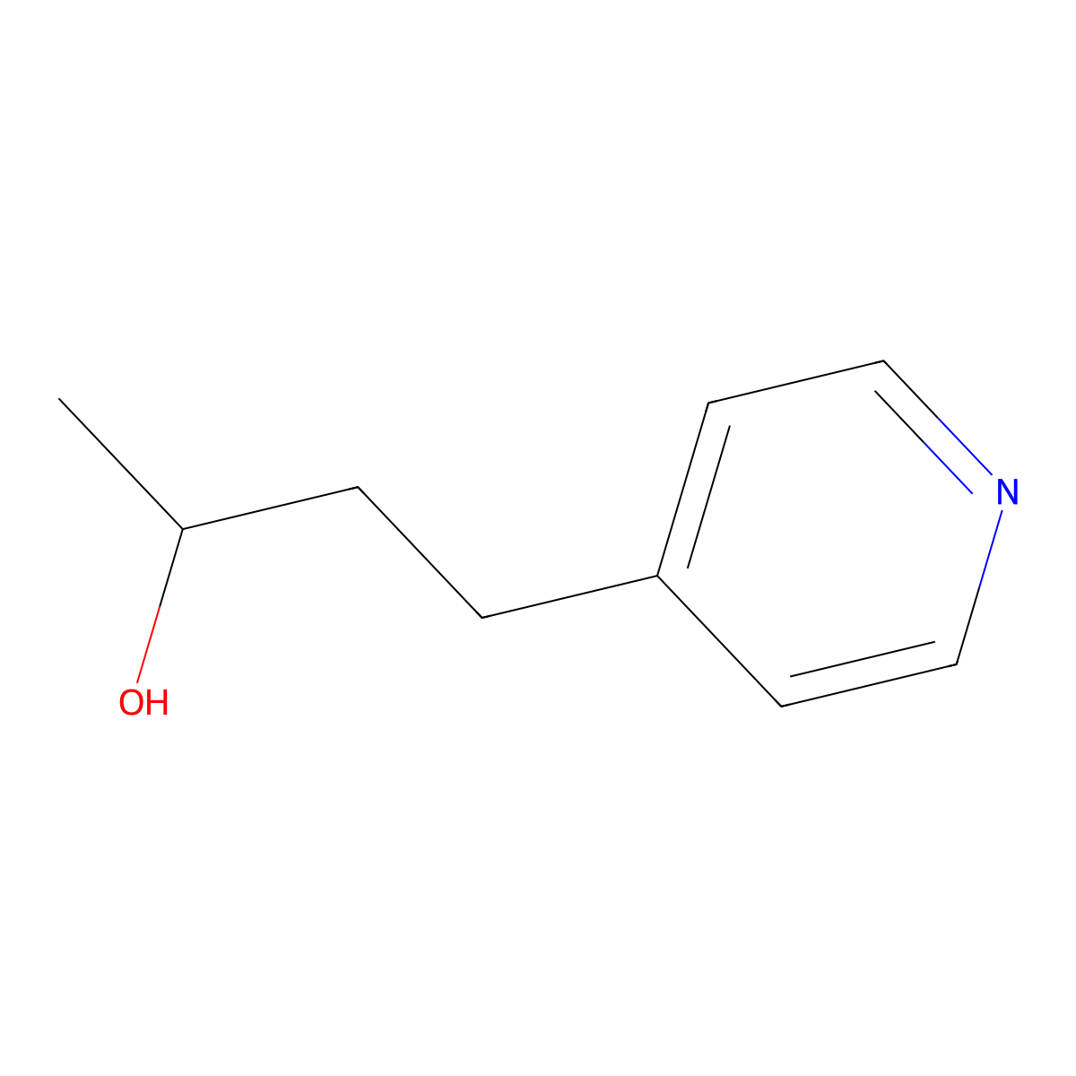 4-(Pyridin-4-YL)butan-2-OL molecular structure, CAS 179923-04-7