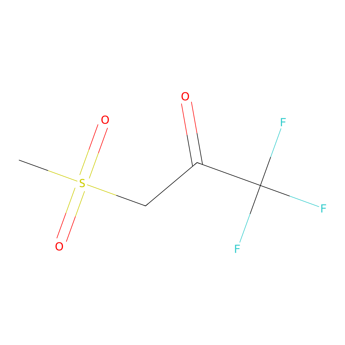 1,1,1-Trifluoro-3-methanesulfonylpropan-2-one molecular structure, CAS 1799297-94-1
