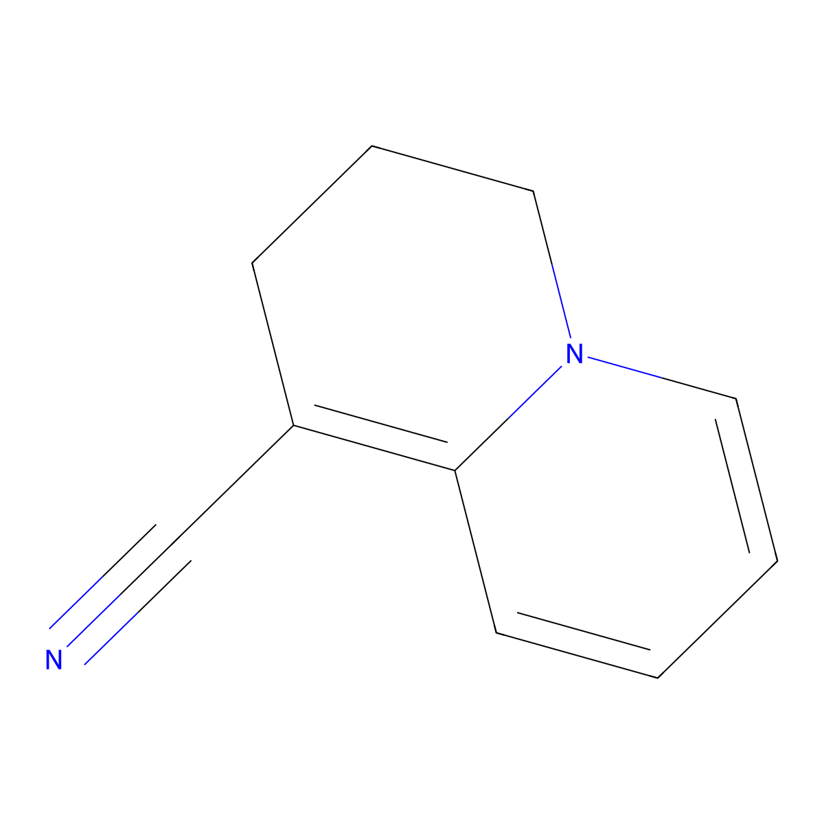 3,4-Dihydro-2H-quinolizine-1-carbonitrile molecular structure, CAS 1799420-97-5