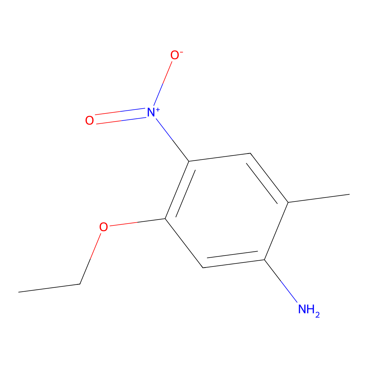 5-Ethoxy-2-methyl-4-nitroaniline molecular structure, CAS 1799439-08-9