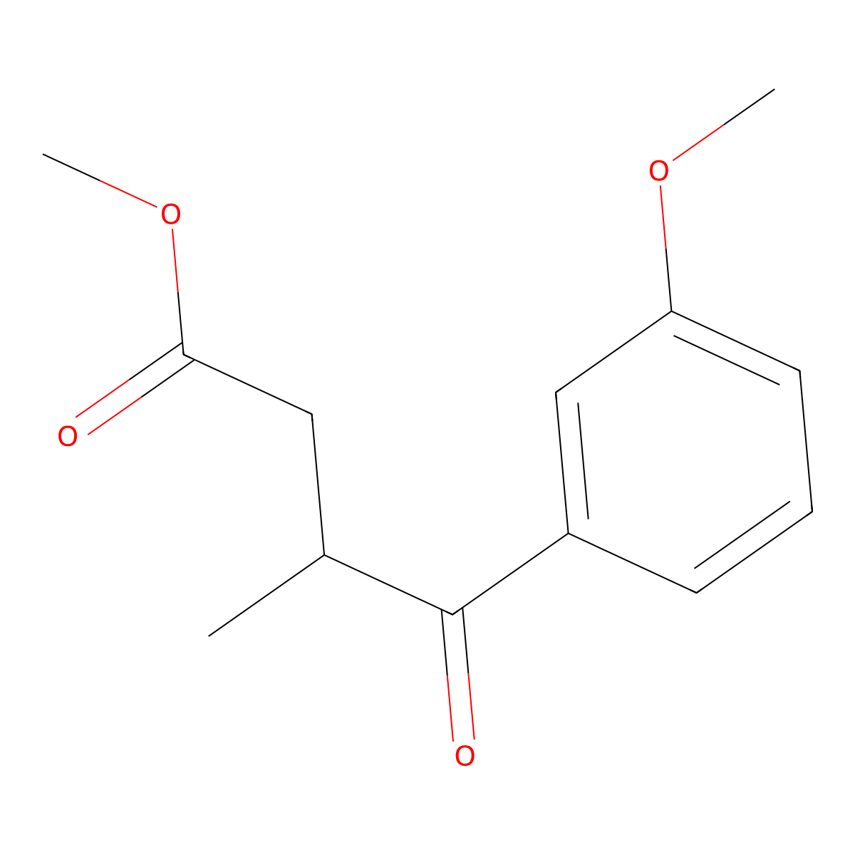 (S)-Methyl 4-(3-methoxyphenyl)-3-methyl-4-oxobutanoate molecular structure, CAS 1799443-45-0