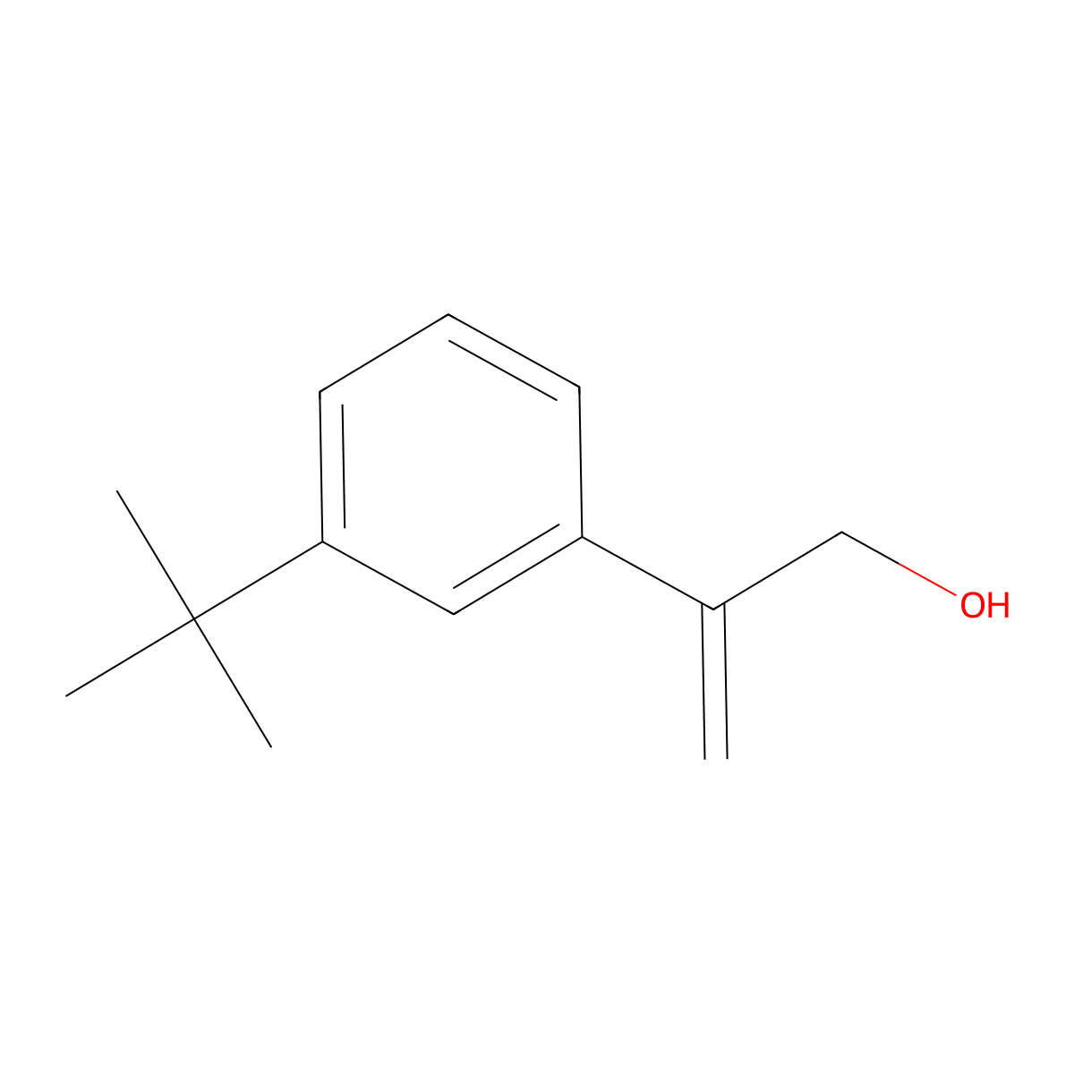 2-(3-Tert-butylphenyl)prop-2-en-1-ol molecular structure, CAS 1799478-07-1