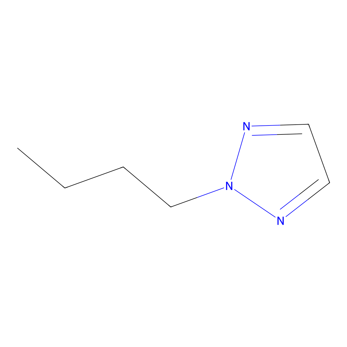 2-butyl-2H-1,2,3-triazole molecular structure, CAS 1799613-65-2