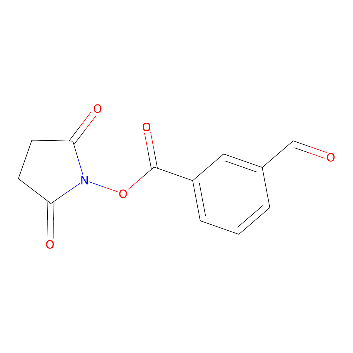Benzene-1,3-dicarbonyloxysuccinimide molecular structure, CAS 1799788-29-6