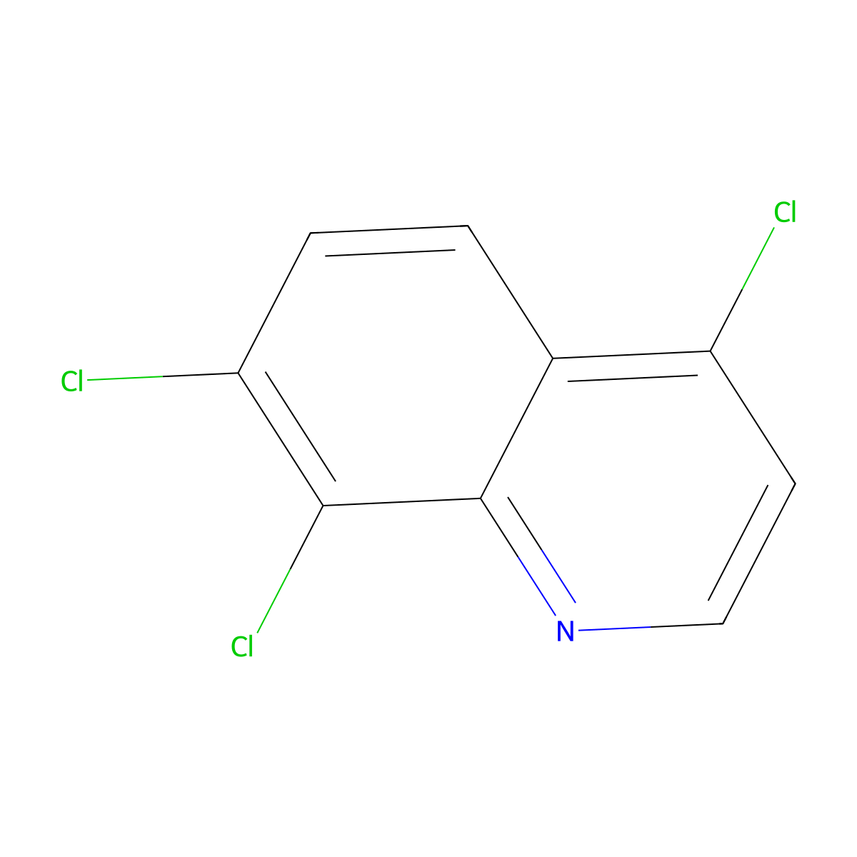 4,7,8-Trichloroquinoline molecular structure, CAS 17999-80-3