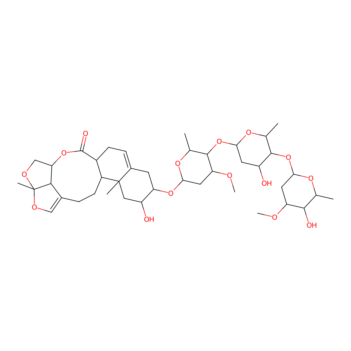 Cynanoside F molecular structure, CAS 1800029-50-8