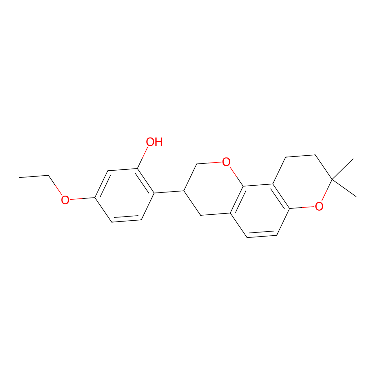 Vutiglabridin molecular structure, CAS 1800188-47-9