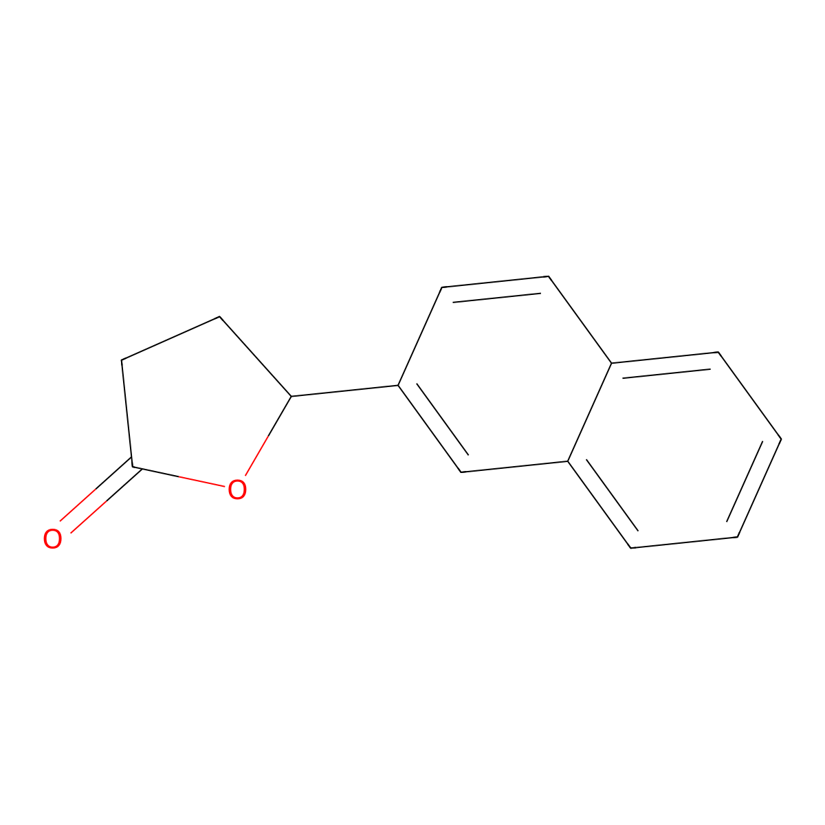 5-Naphthalen-2-yloxolan-2-one molecular structure, CAS 180037-65-4