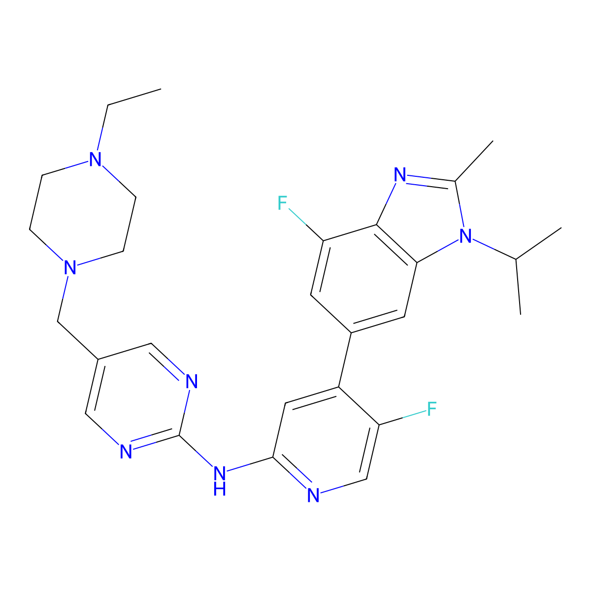 Cdk4/6-IN-2 molecular structure, CAS 1800506-48-2