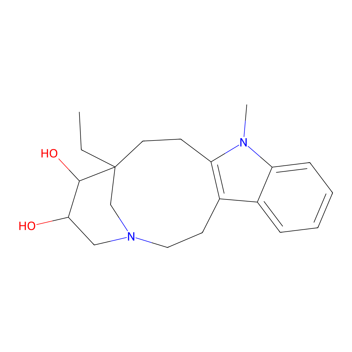 Voafinidine molecular structure, CAS 180059-77-2