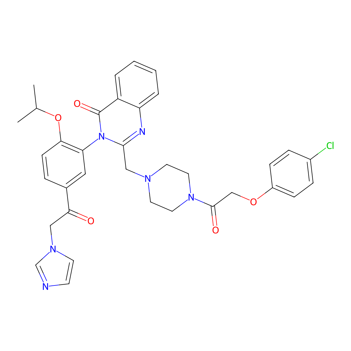 Imidazole ketone erastin molecular structure, CAS 1801530-11-9