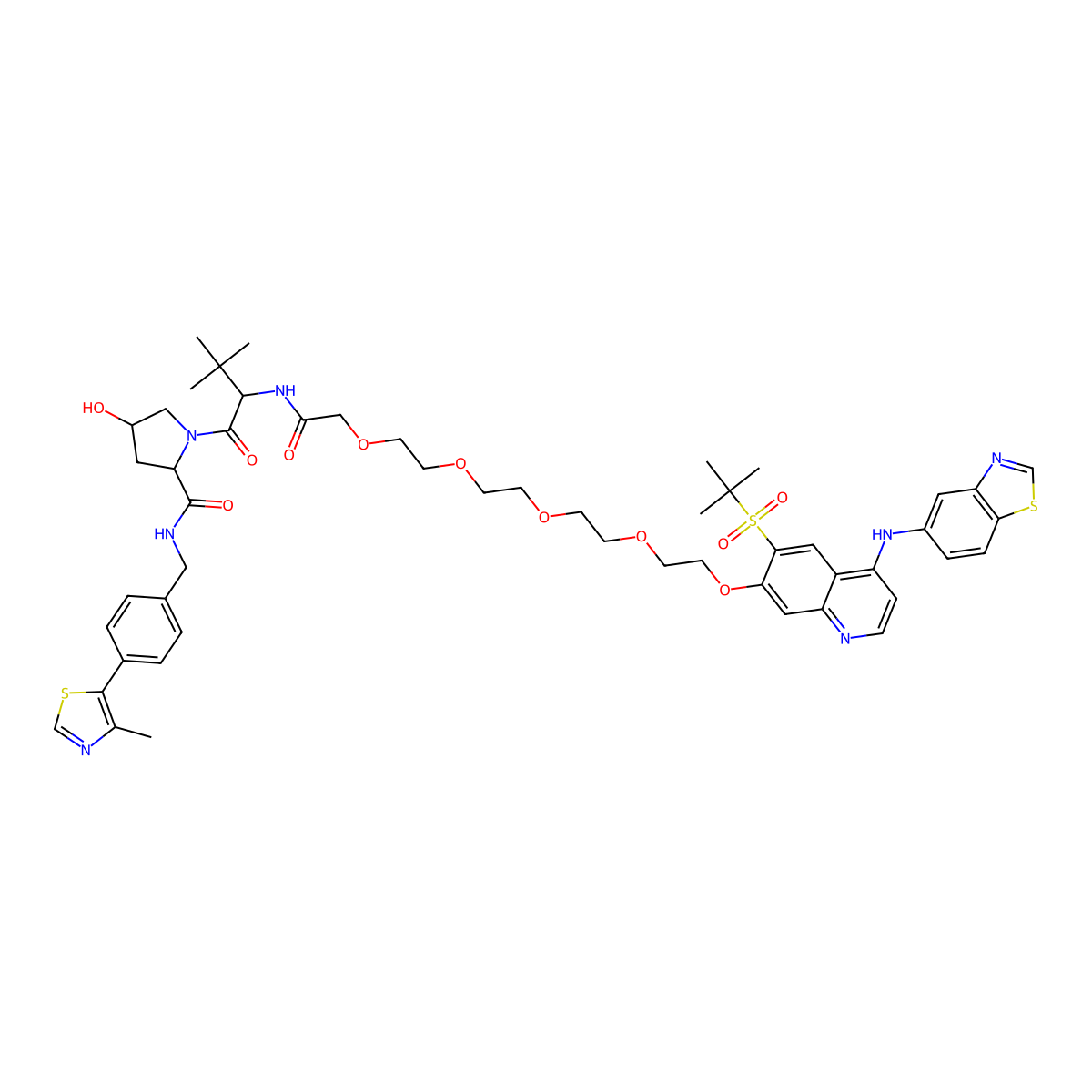 PROTAC RIPK degrader-2 molecular structure, CAS 1801547-16-9