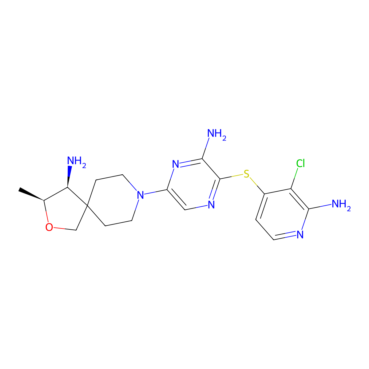 Batoprotafib molecular structure, CAS 1801765-04-7