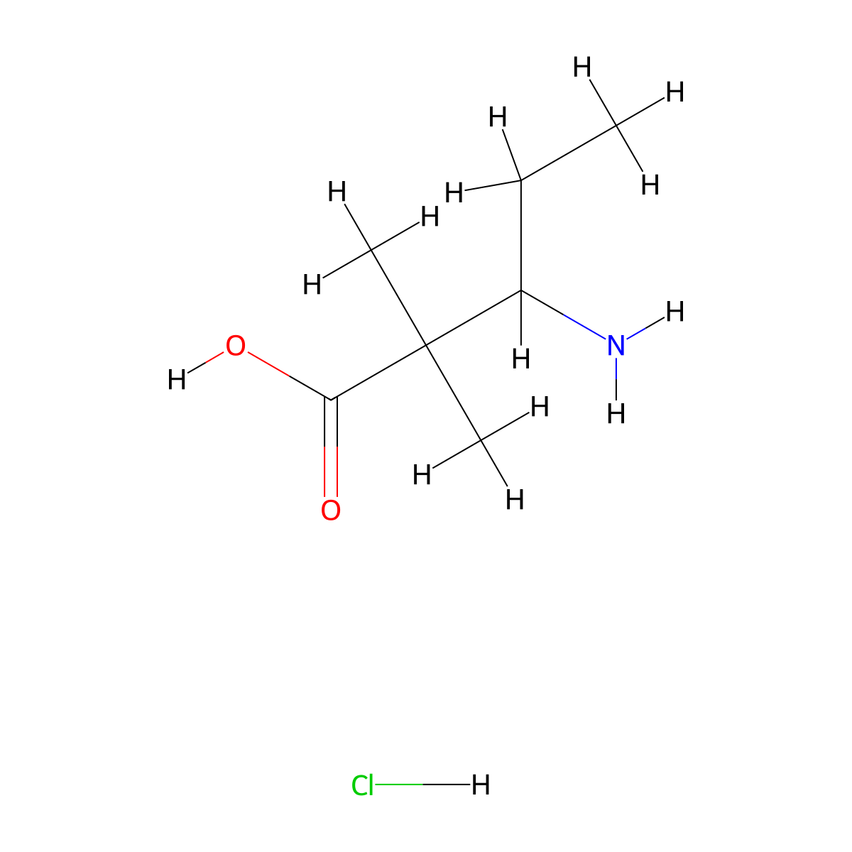 beta-Ethyl-alpha,alpha-dimethyl-beta-alanine hydrochloride molecular structure, CAS 180181-12-8