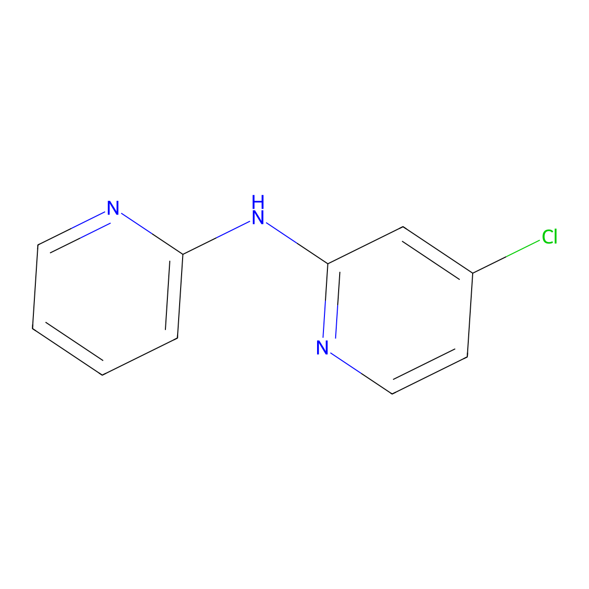 4-Chloro-N-(Pyridin-2-Yl)Pyridin-2-Amine molecular structure, CAS 1801905-57-6
