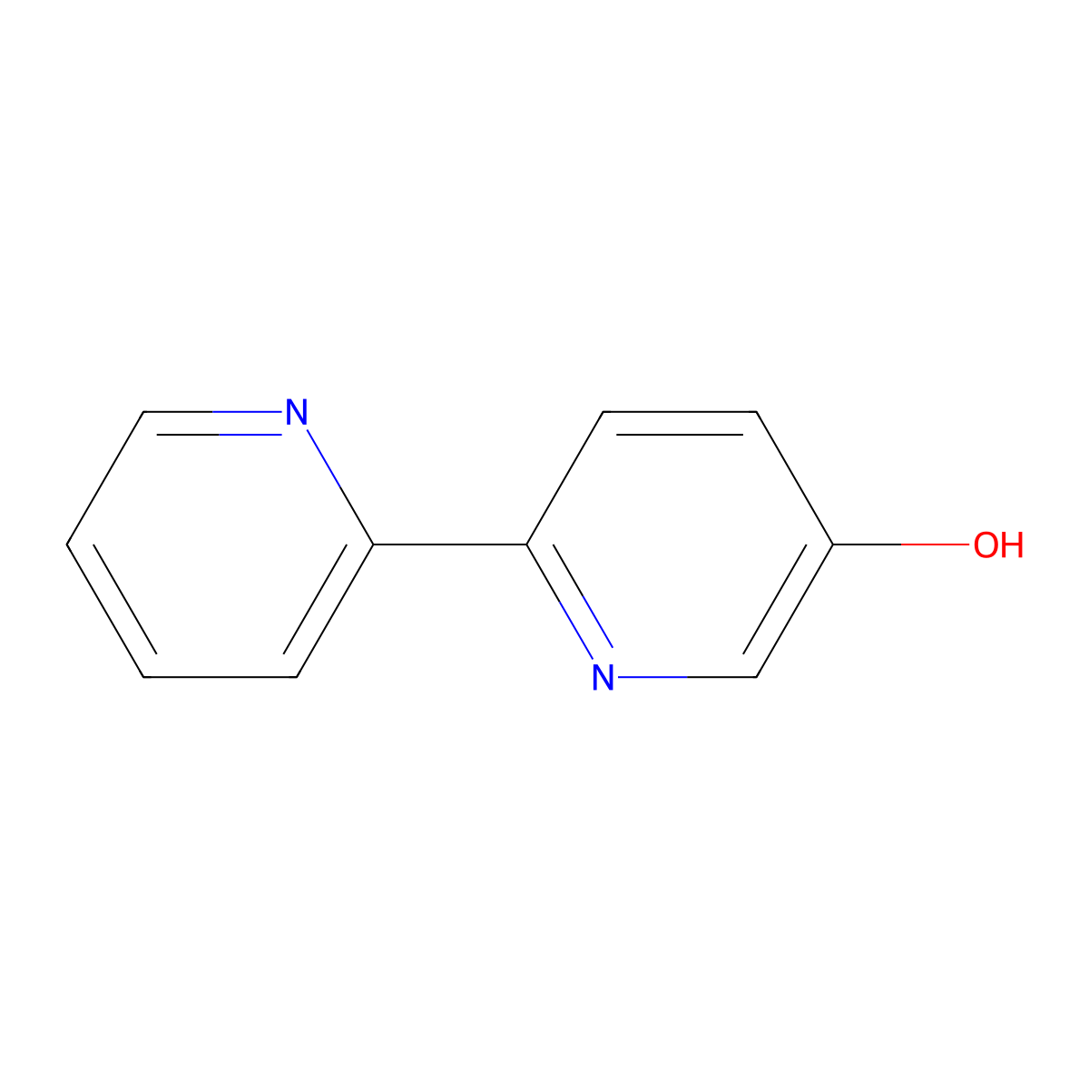 [2,2'-Bipyridin]-5-OL molecular structure, CAS 1802-32-0
