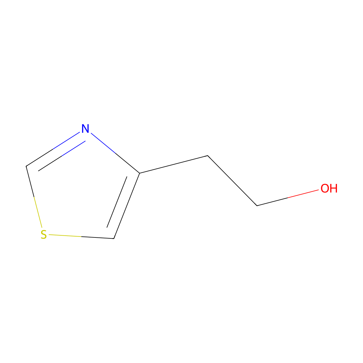 2-(1,3-Thiazol-4-yl)ethan-1-ol molecular structure, CAS 180207-28-7