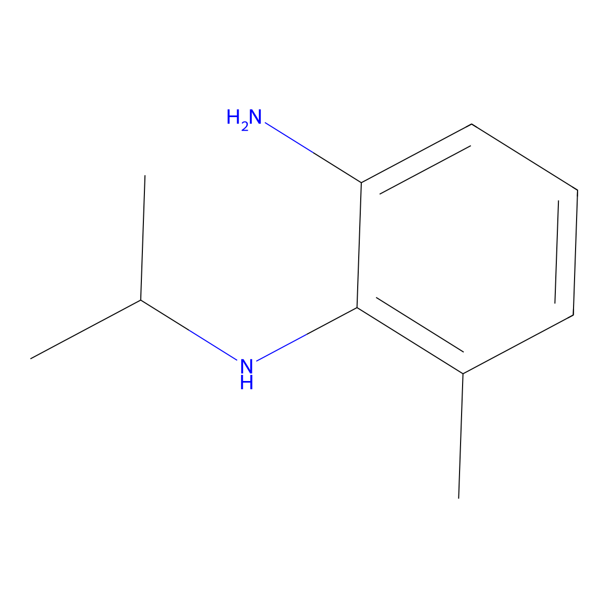 N1-Isopropyl-6-methylbenzene-1,2-diamine molecular structure, CAS 180207-83-4