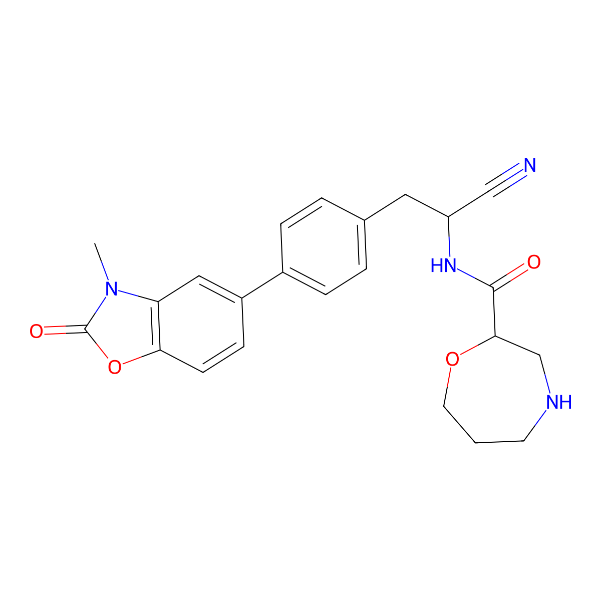Brensocatib molecular structure, CAS 1802148-05-5