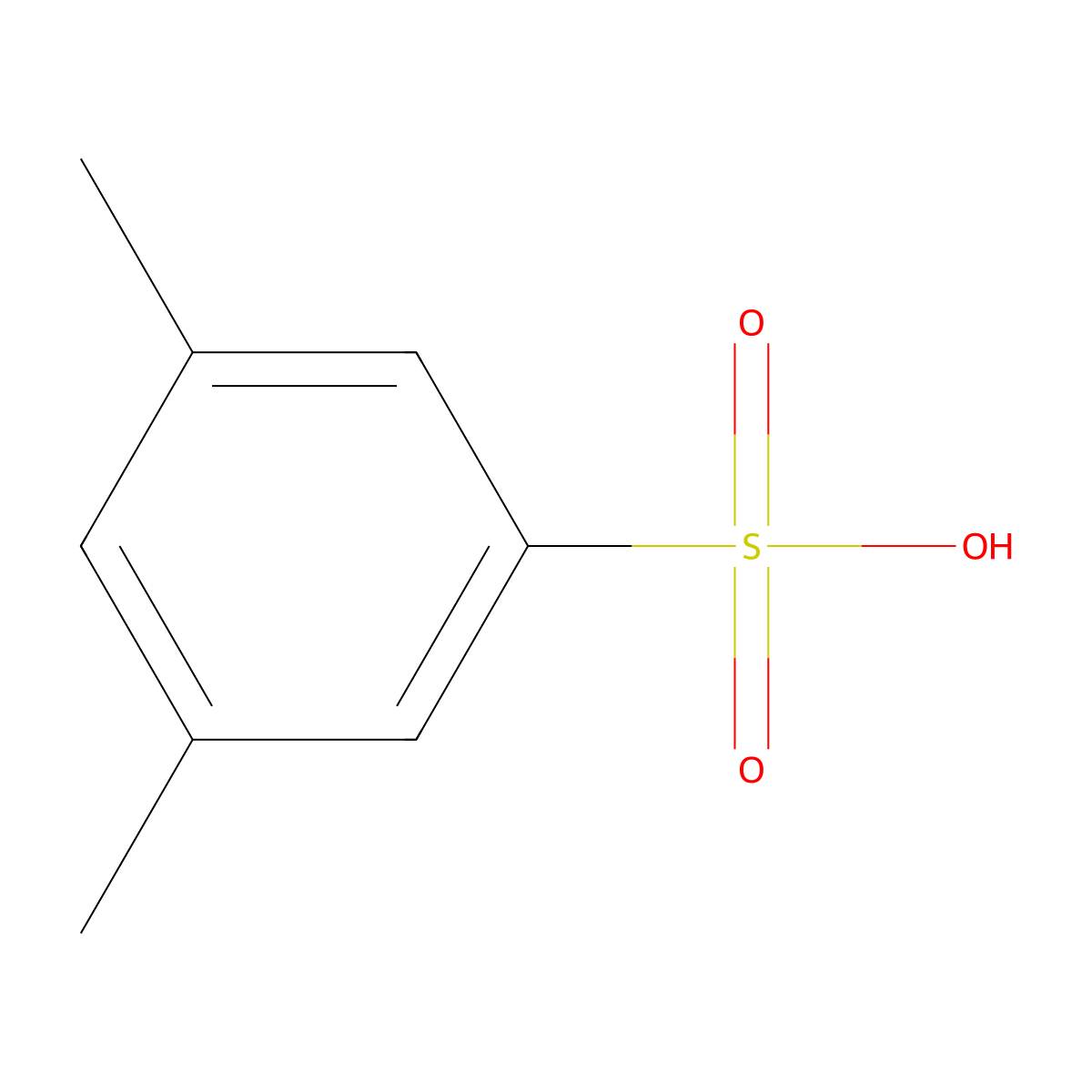 3,5-dimethylbenzenesulfonic Acid molecular structure, CAS 18023-22-8