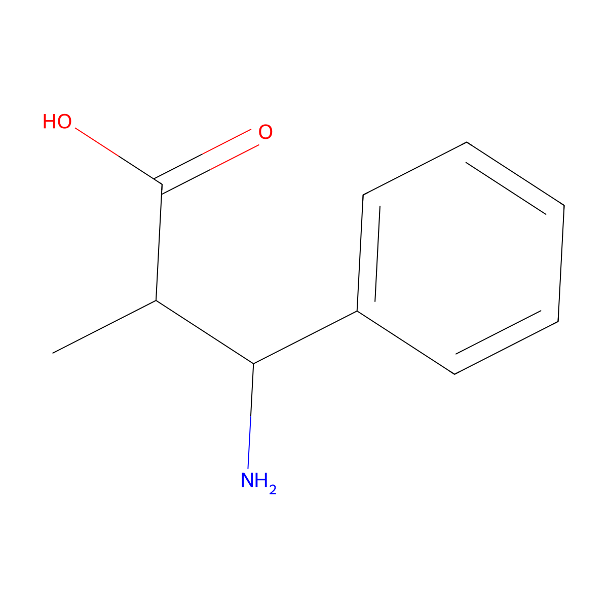 3-Amino-2-methyl-3-phenylpropanoic acid molecular structure, CAS 180264-91-9
