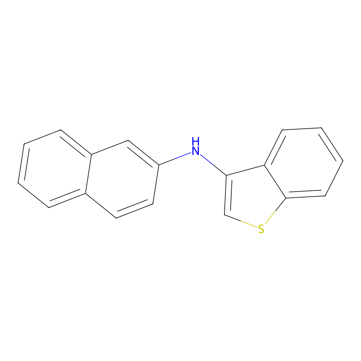 N-(naphthalen-2-yl)-1-benzothiophen-3-amine molecular structure, CAS 1802844-26-3