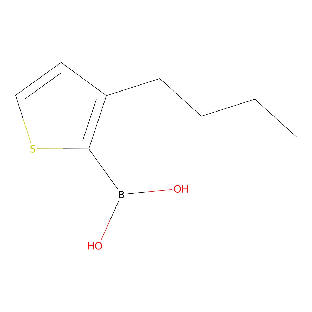(3-Butylthiophen-2-yl)boronic acid molecular structure, CAS 1802896-08-7