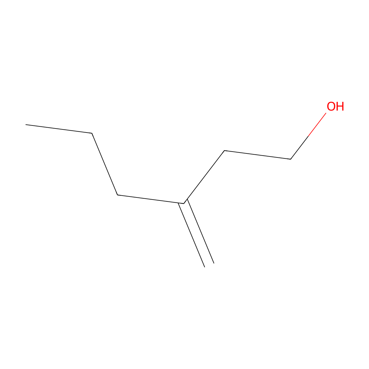 3-Methylidenehexan-1-ol molecular structure, CAS 1803-71-0