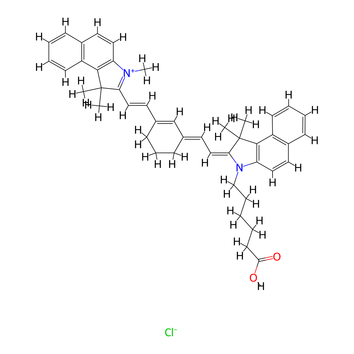 Cy75 carboxylic acid molecular structure, CAS 1803099-44-6