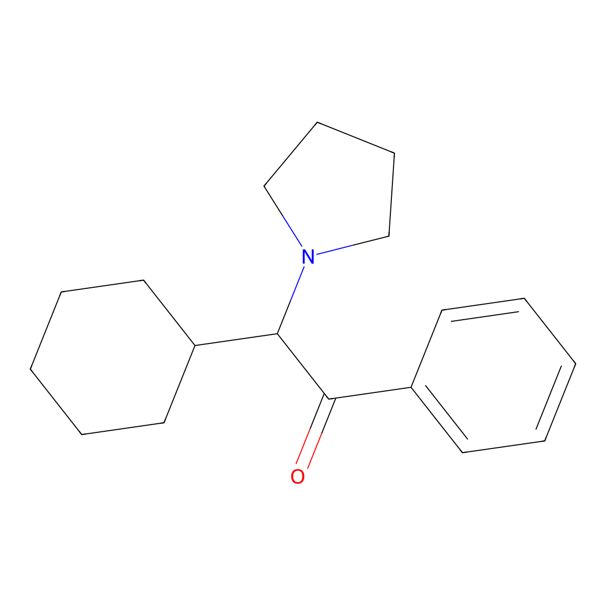 alpha-Pcyp molecular structure, CAS 1803168-11-7