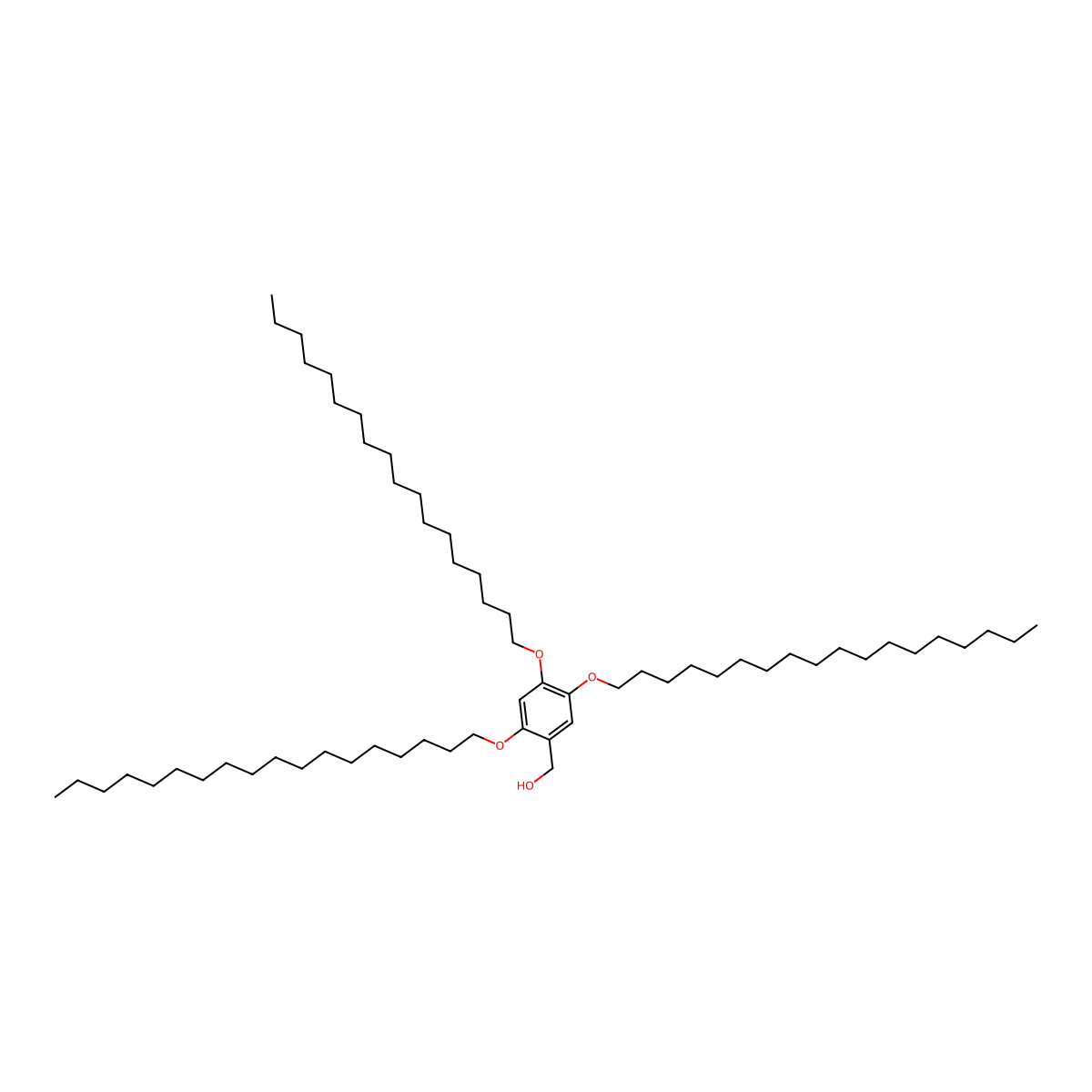 (2,4,5-Tris(octadecyloxy)phenyl)methanol molecular structure, CAS 1803174-90-4