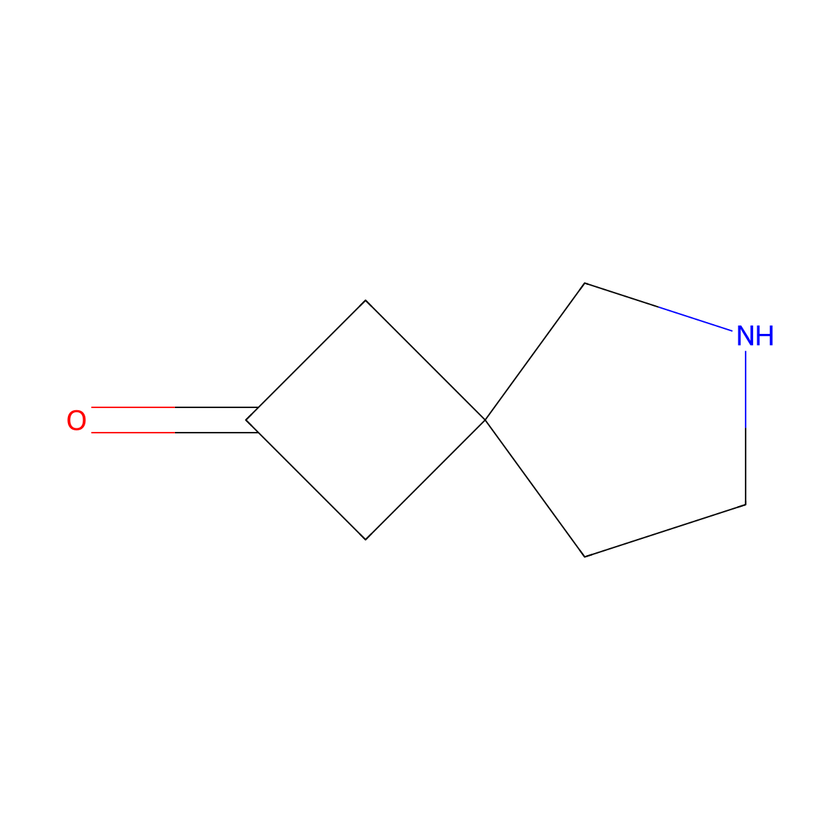6-Azaspiro[3.4]octan-2-one molecular structure, CAS 1803350-94-8