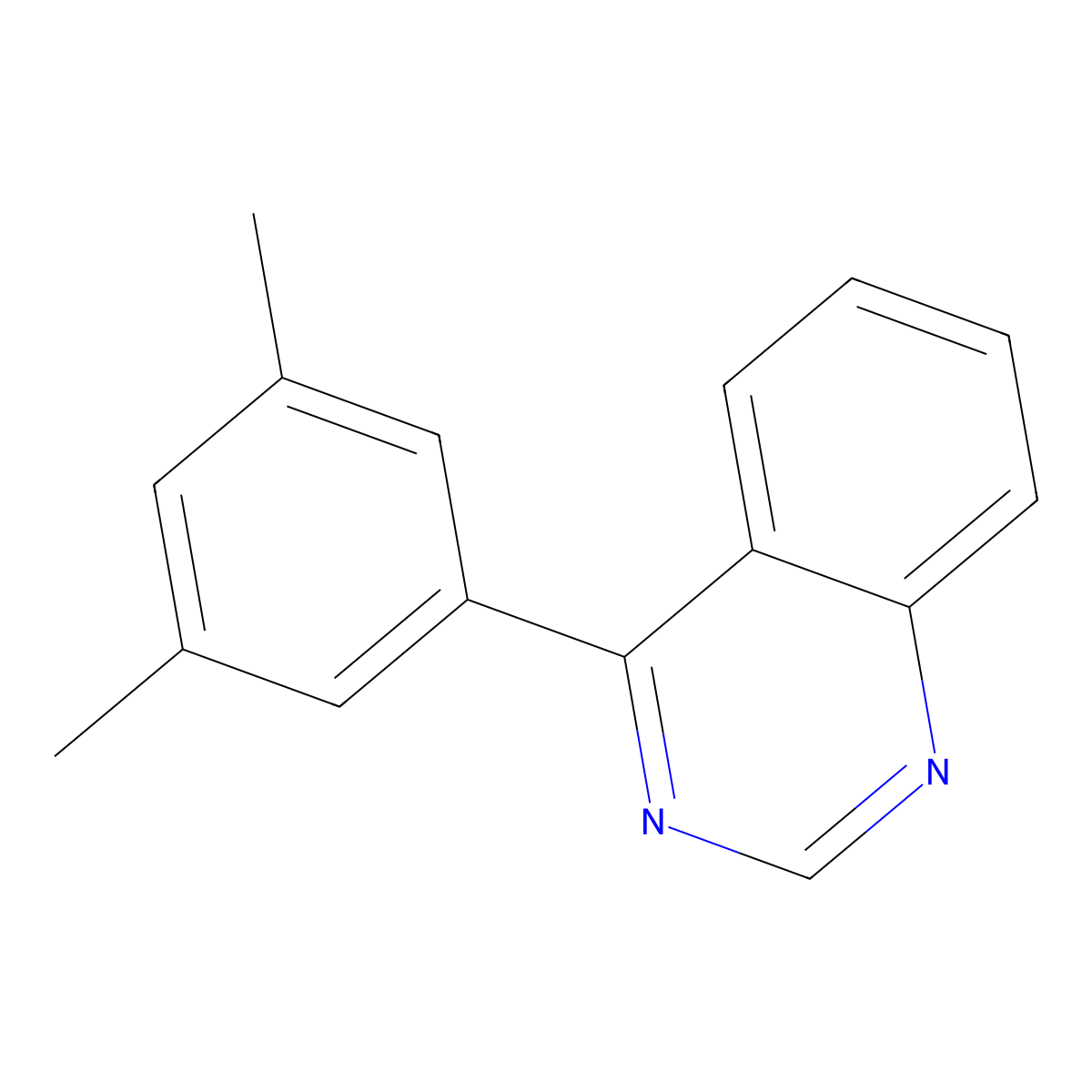 4-(3,5-Dimethylphenyl)quinazoline molecular structure, CAS 1803435-64-4