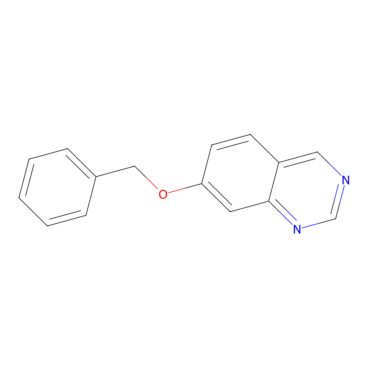7-(Benzyloxy)quinazoline molecular structure, CAS 1803571-35-8