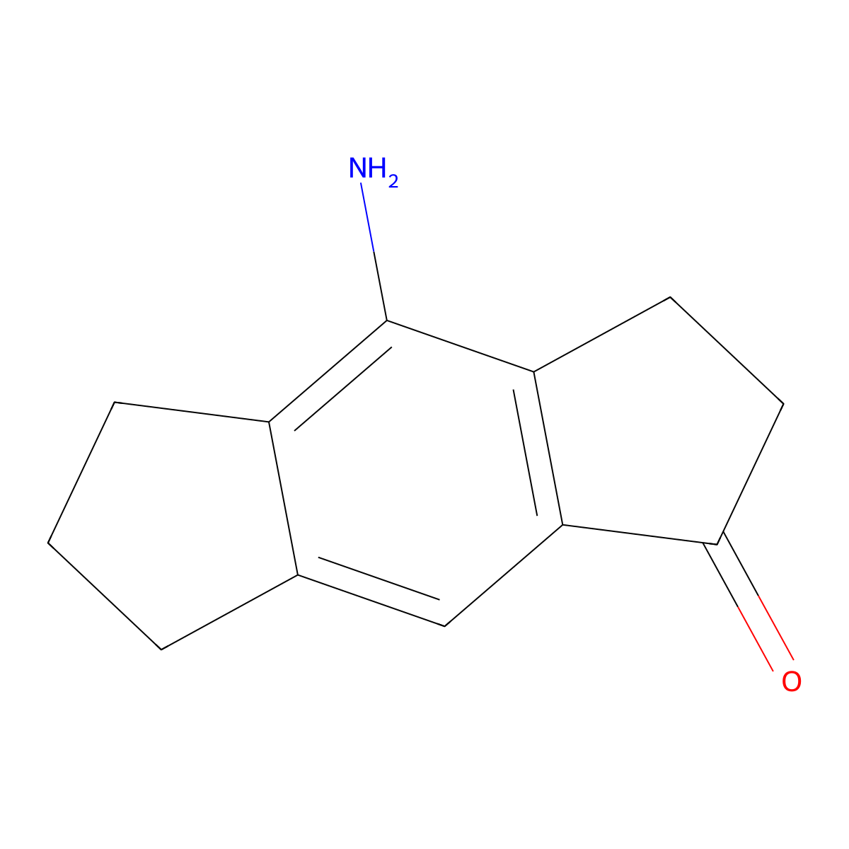 4-Amino-1,2,3,5,6,7-hexahydro-s-indacen-1-one molecular structure, CAS 1803572-00-0