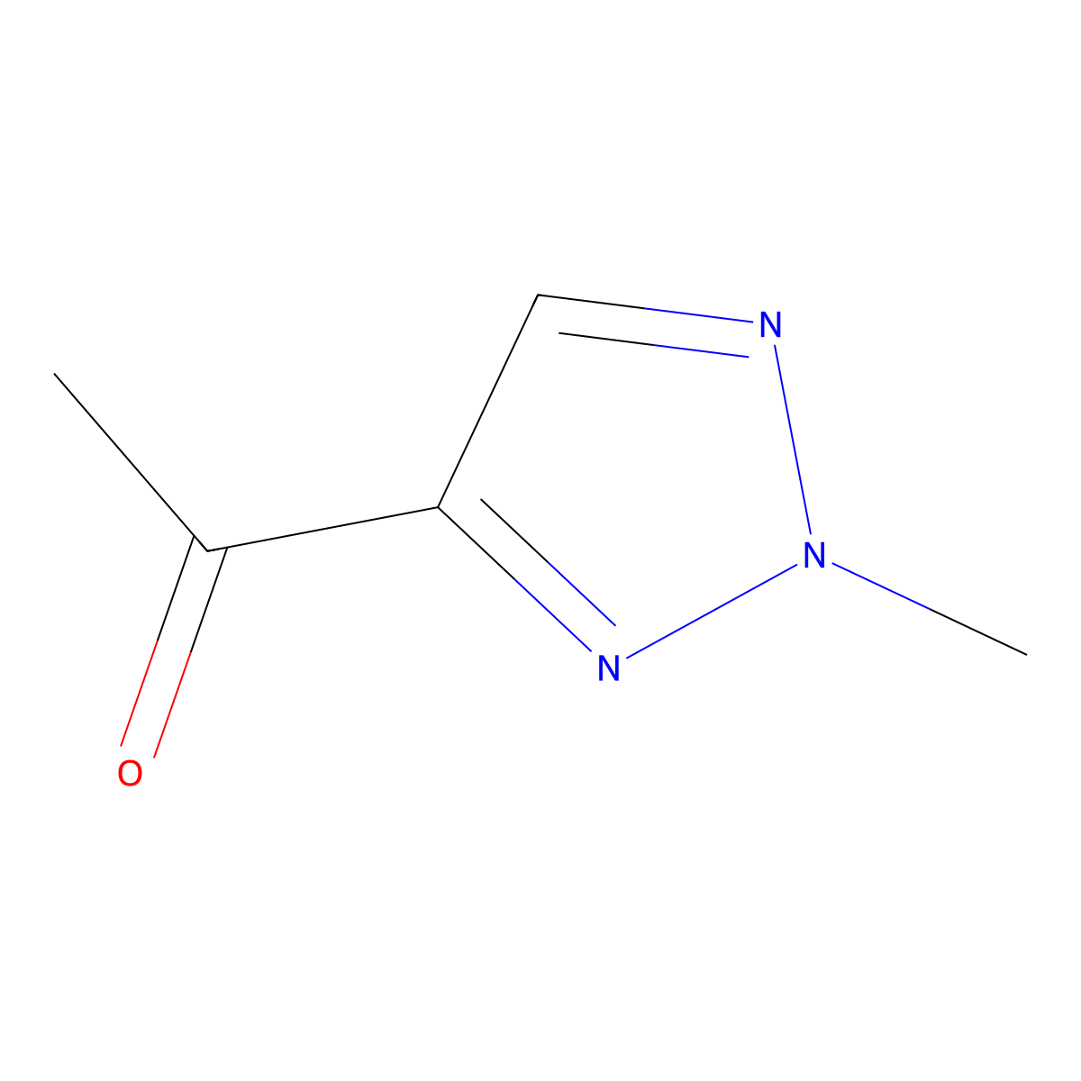 1-(2-methyl-2H-1,2,3-triazol-4-yl)ethan-1-one molecular structure, CAS 1803585-55-8