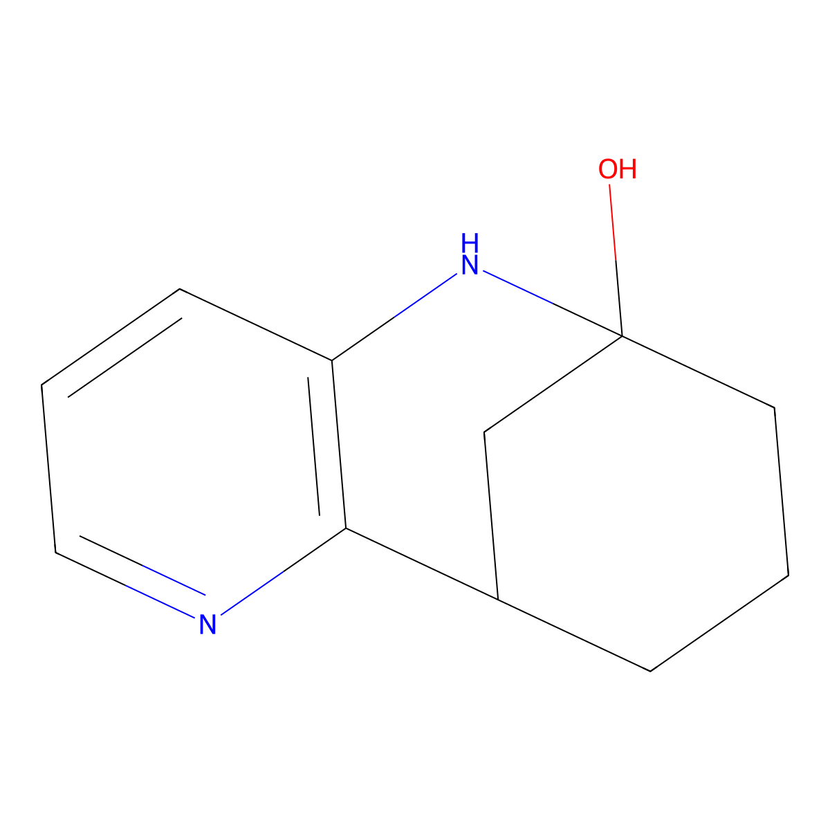 3,8-Diazatricyclo[7.3.1.0,2,7]trideca-2,4,6-trien-9-ol molecular structure, CAS 1803585-71-8