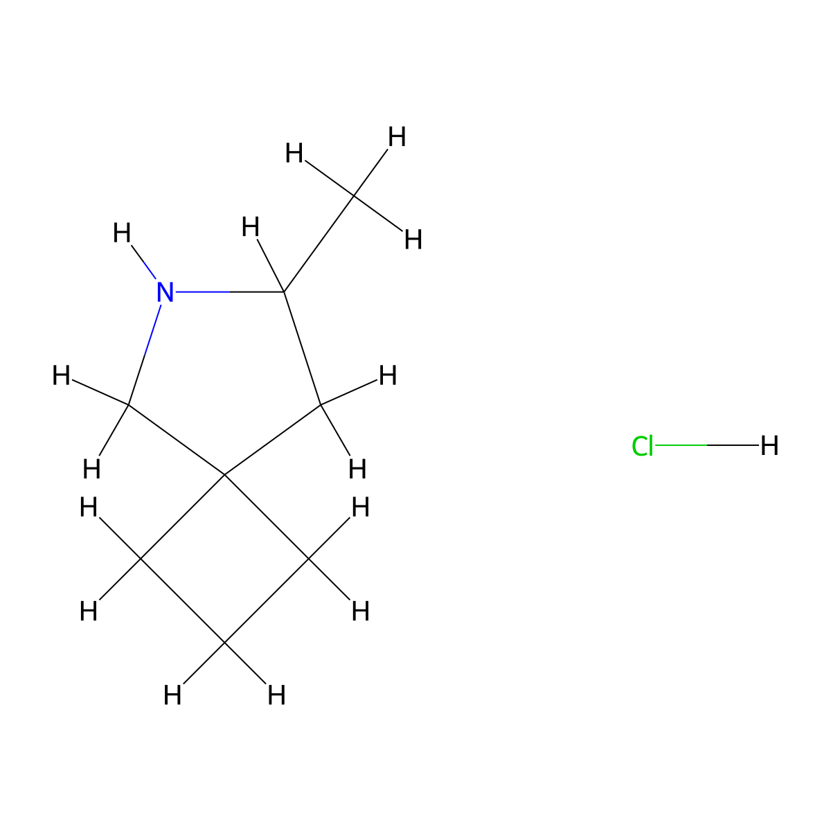 7-Methyl-6-azaspiro(3.4)octane hydrochloride molecular structure, CAS 1803586-35-7