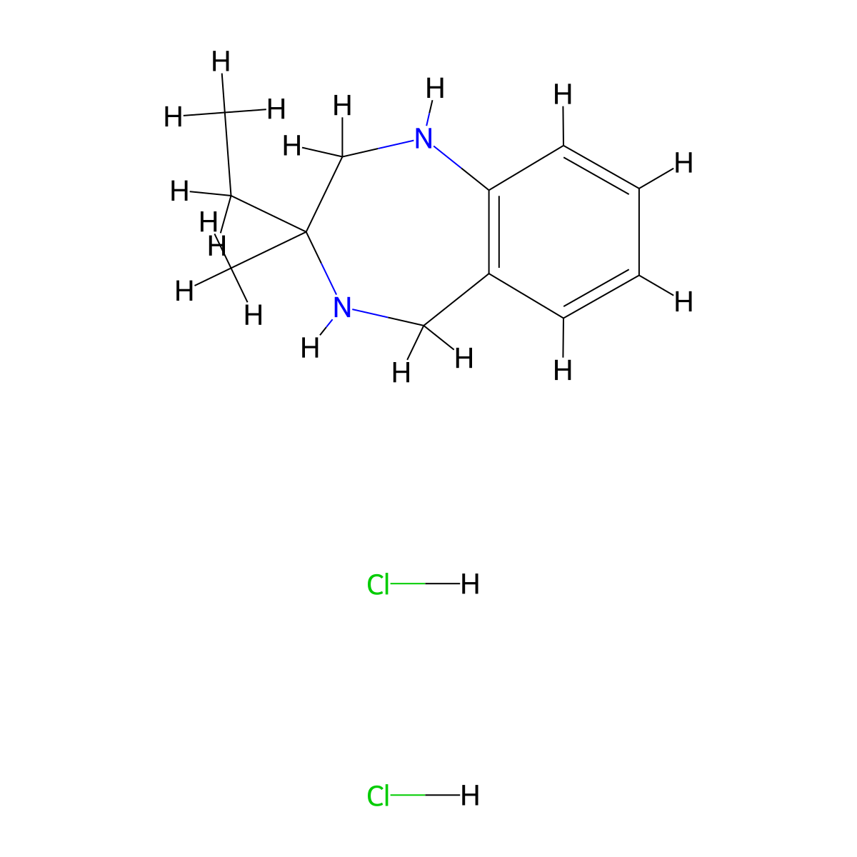 3-ethyl-3-methyl-2,3,4,5-tetrahydro-1H-1,4-benzodiazepine dihydrochloride molecular structure, CAS 1803587-58-7