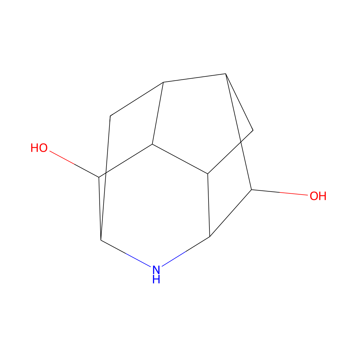 7-Azatetracyclo[6.2.1.0^{2,6}.0^{4,10}]undecane-5,11-diol molecular structure, CAS 1803589-23-2